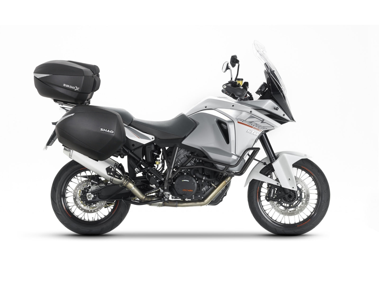 SHAD Motorcycle 4P Pannier Fitting Kit for KTM 1290 Super Adventure R (2014-2020)