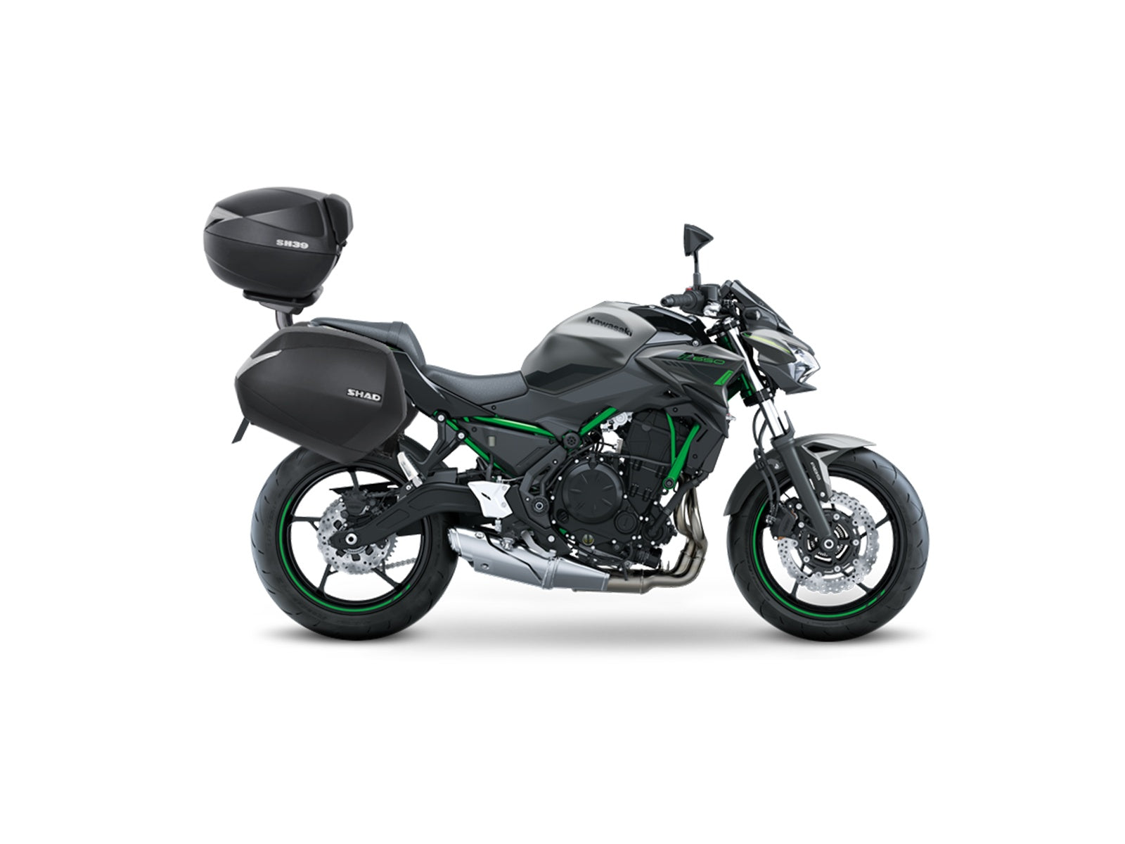 SHAD Motorcycle Top Box Fitting Kit for Kawasaki Z650 (2016-2025)