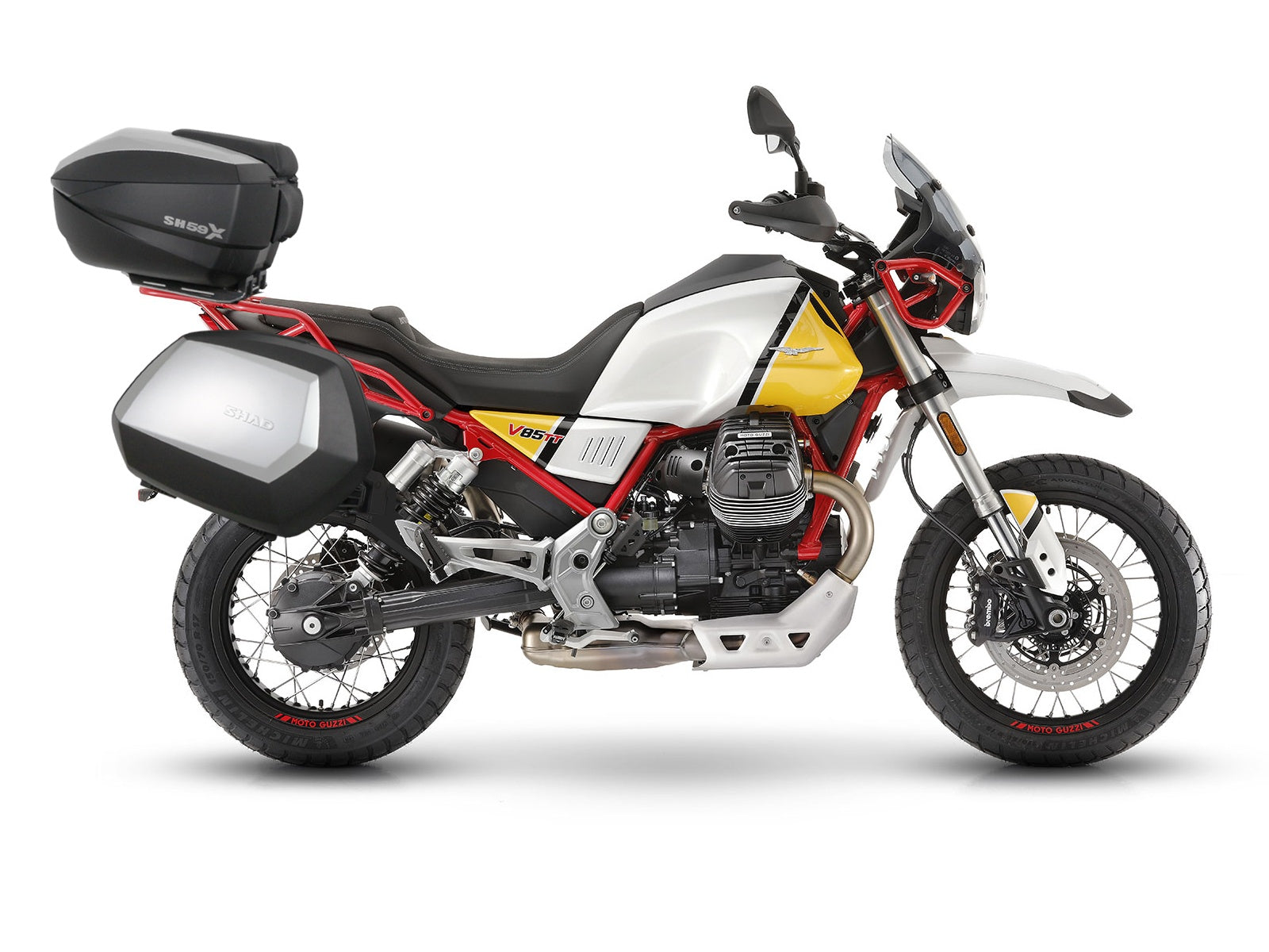 SHAD Motorcycle Top Box Fitting Kit for Moto Guzzi V85 TT Travel (2019-2023)