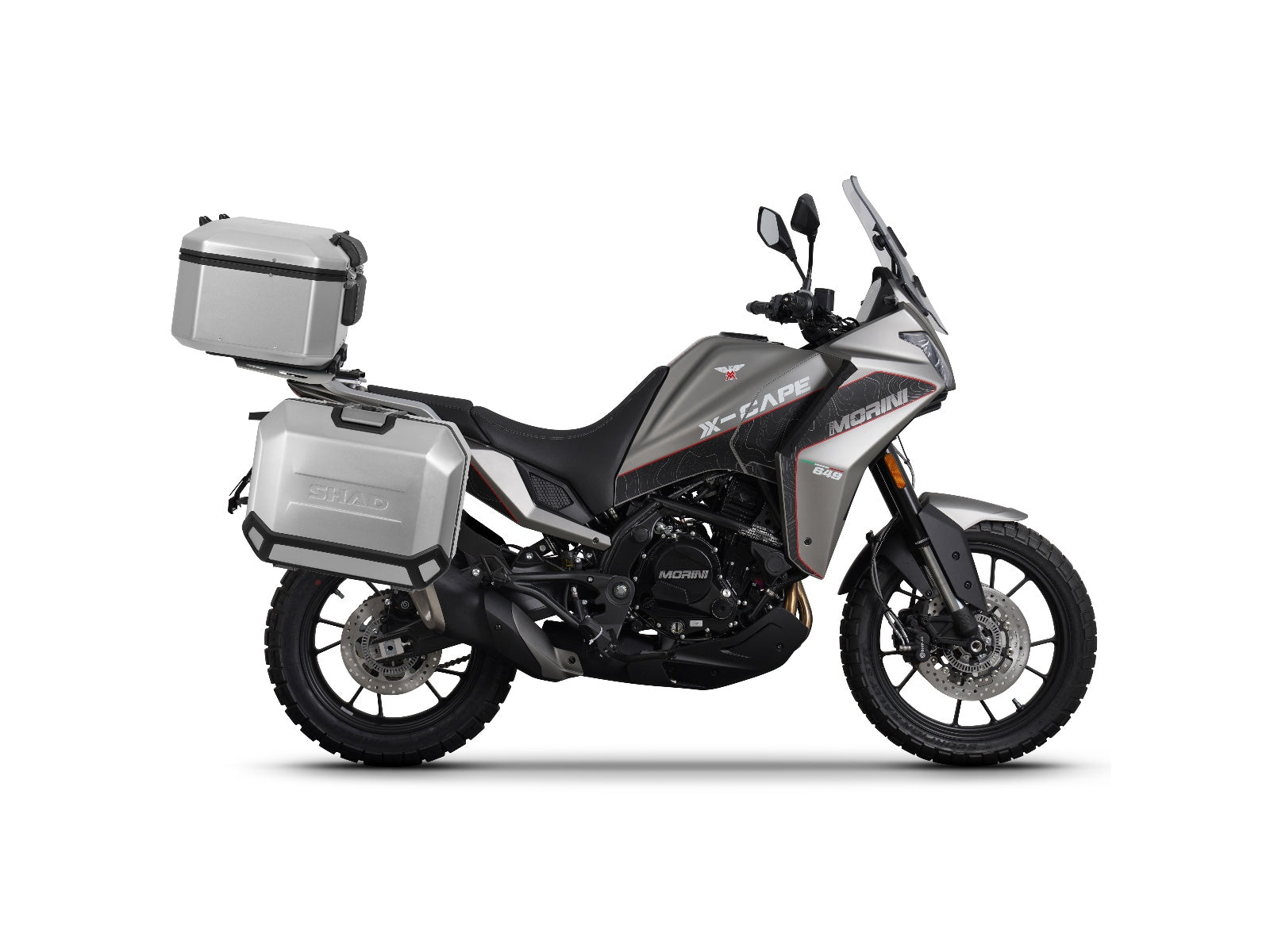 SHAD Motorcycle 4P Pannier Fitting Kit for Moto Morini X-Cape (2022-2025)