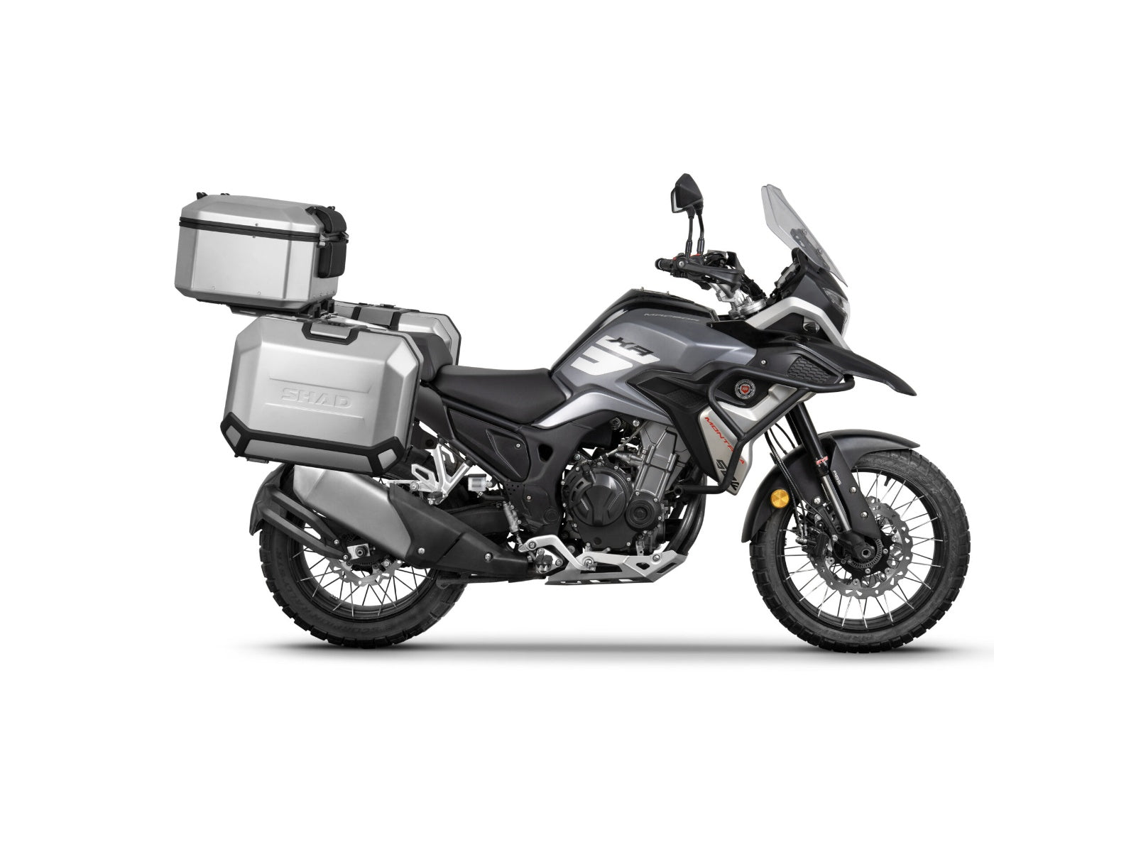 SHAD Motorcycle 4P Pannier Fitting Kit for Macbor Montana XR5 510 (2020-2025)