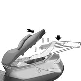 SHAD Top Box Fitting Kit for Peugeot Elystar 125 (02-12) P0LS52ST