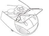SHAD Top Box Fitting Kit for Peugeot Vivacity 50 (99-07) P0V59T