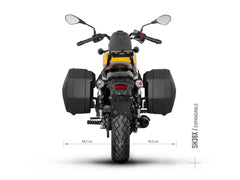 SHAD Motorcycle 3P Pannier Fitting Kit for QJ Motor SRV 125 (2023-2025)