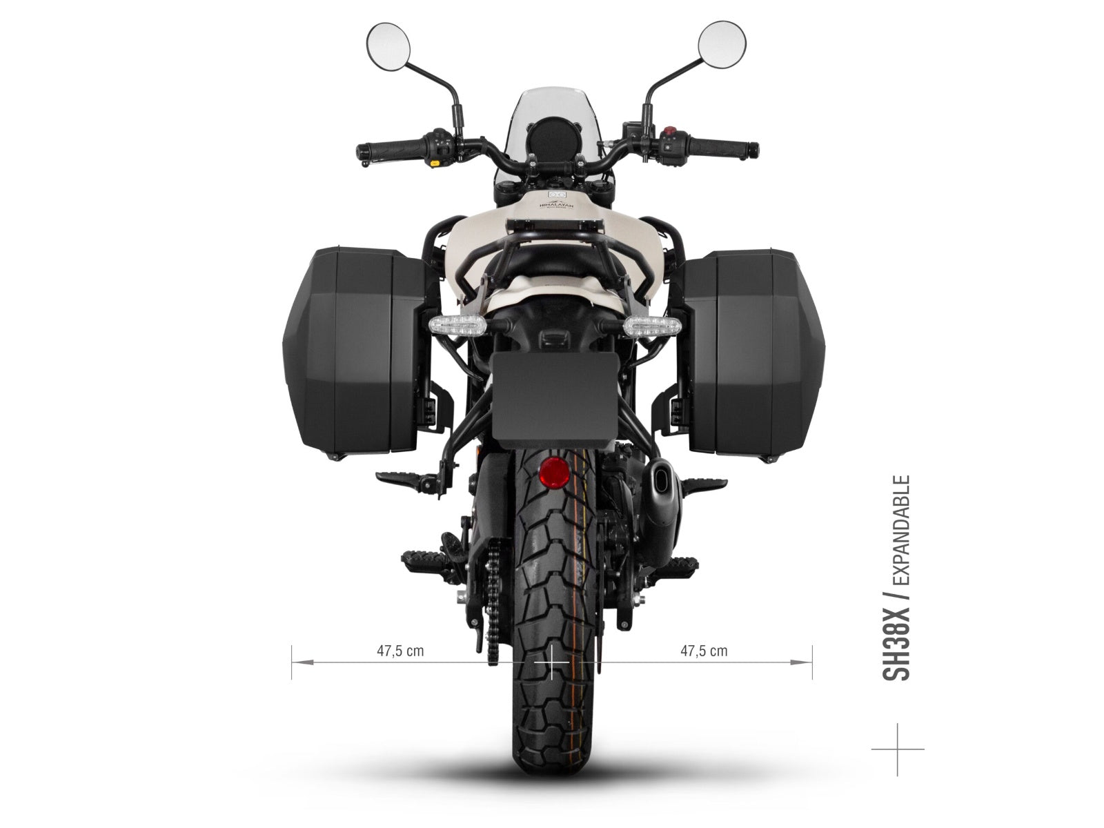 SHAD Motorcycle 3P Pannier Fitting Kit for Royal Enfield Himalayan 450 (2024-2025)