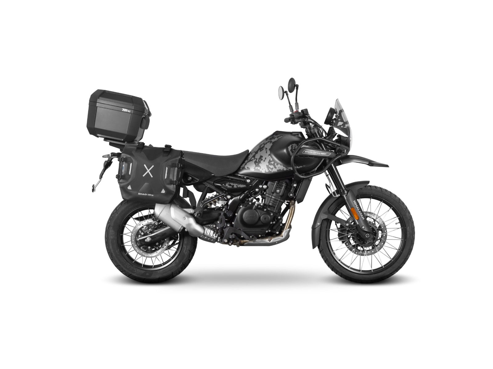 SHAD Motorcycle 3P Pannier Fitting Kit for Royal Enfield Himalayan 450 Mana Black (2026-2026)