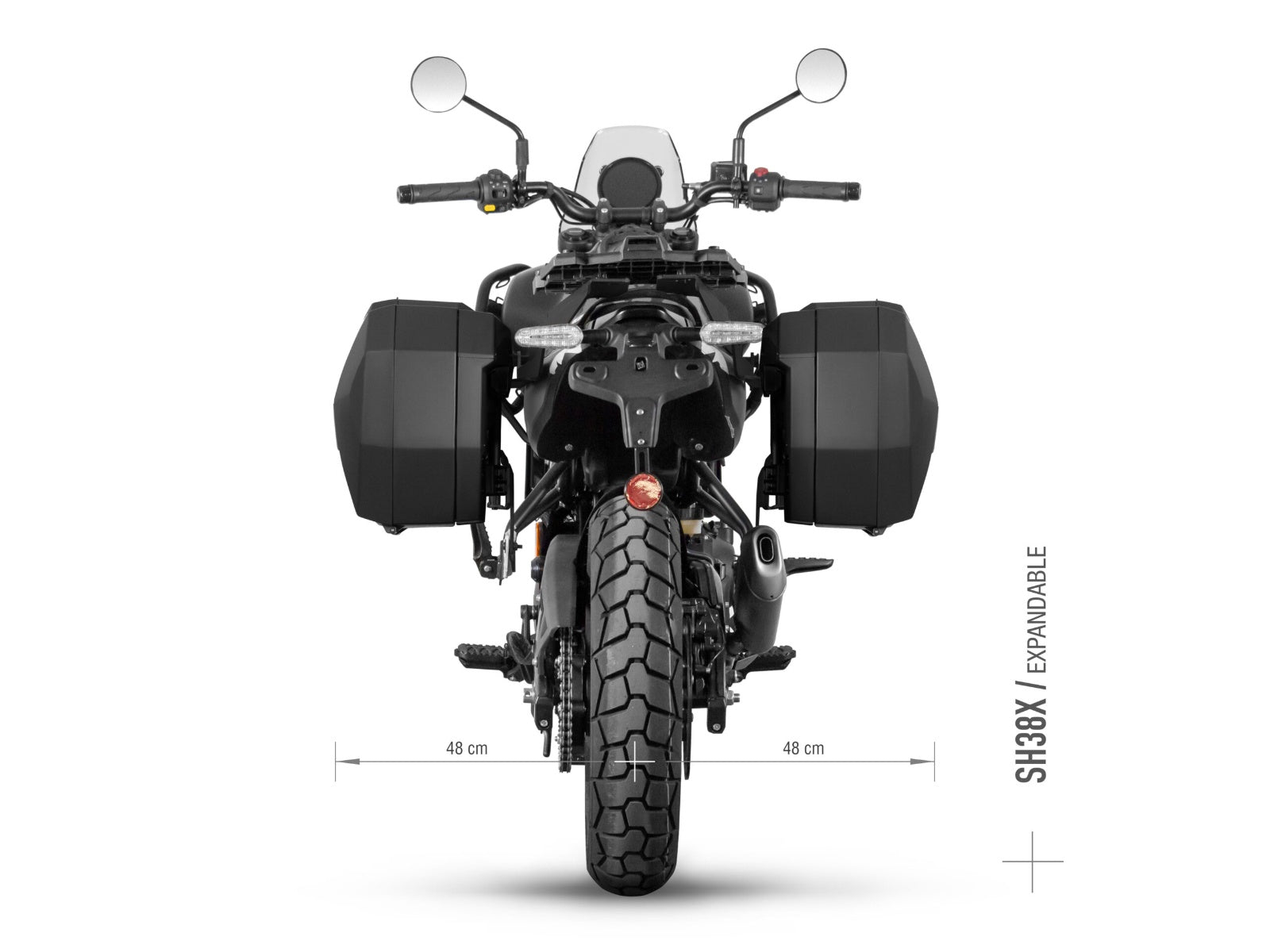 SHAD Motorcycle 3P Pannier Fitting Kit for Royal Enfield Himalayan 450 Mana Black (2026-2026)