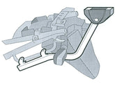 SHAD Top Box Fitting Kit for Suzuki Bandit 1200 N (96-00) S0B64T