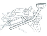 SHAD Top Box Fitting Kit for Suzuki GSX 600 F (98-04) S0G78T
