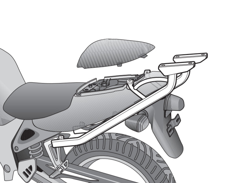 SHAD Motorcycle Top Box Fitting Kit for Suzuki SV 650 X (1999-2002)