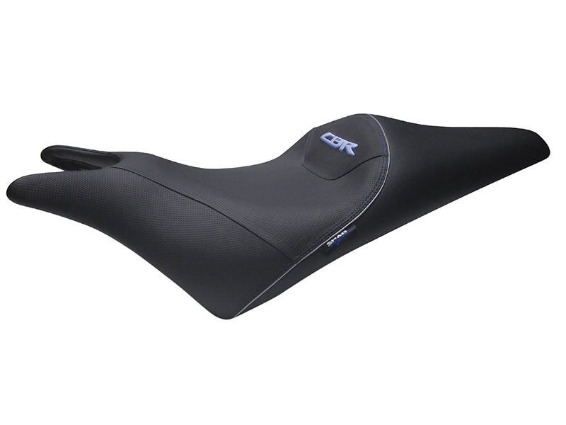 SHAD Motorcycle Comfort Seat (Blue Seams)
