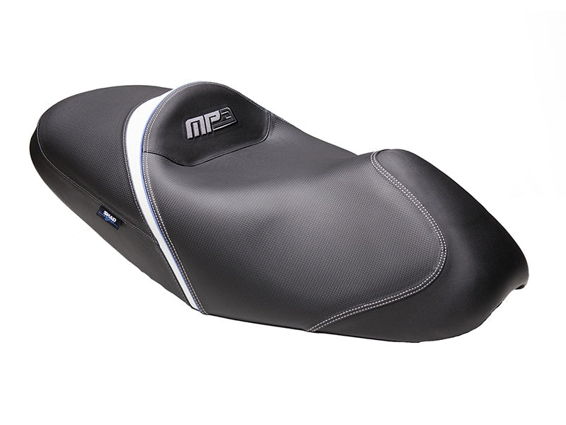 SHAD Motorcycle Comfort Seat (Blue Seams)