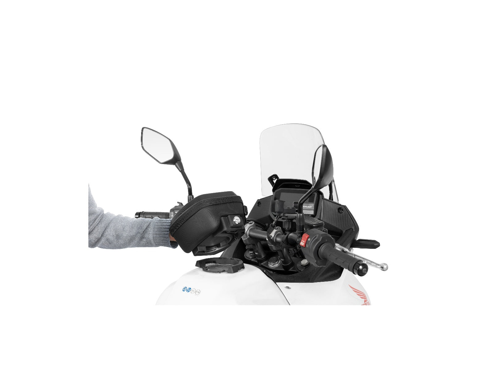 SHAD Motorcycle Click System Tank Bag Fitting Kit for Ducati Multistrada V2 (2025-2025)