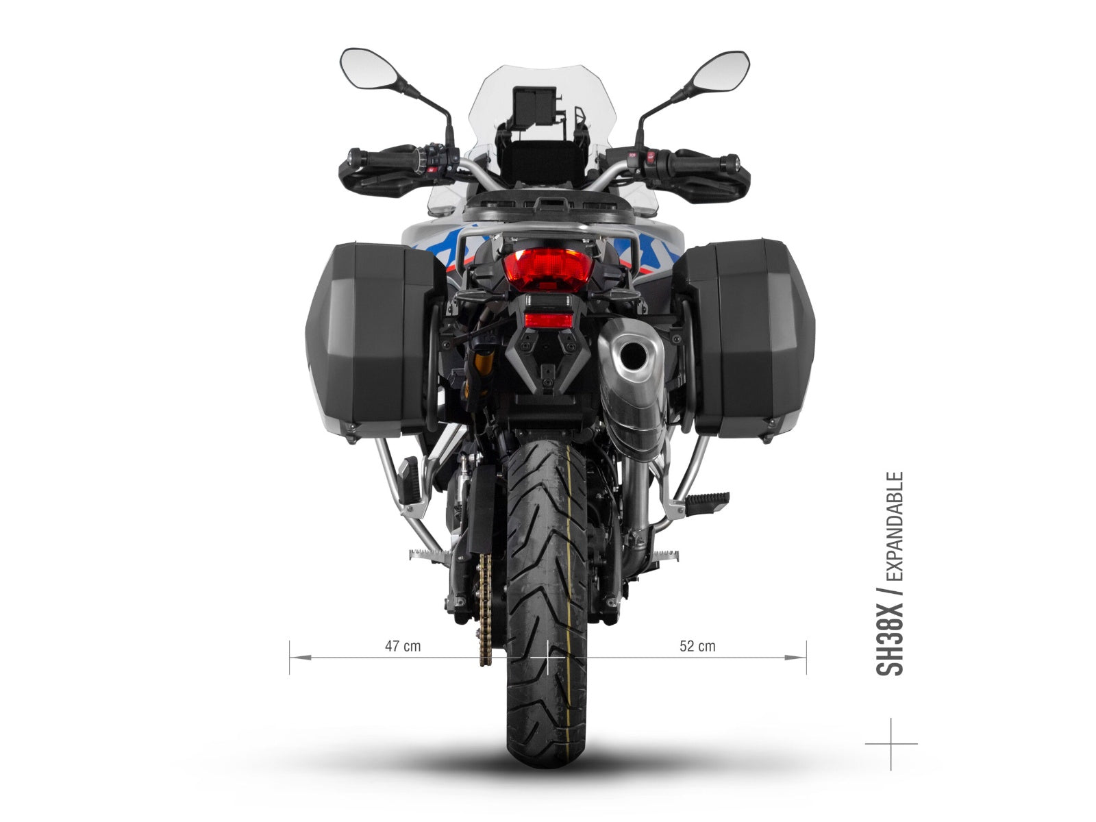 SHAD Motorcycle 3P Pannier Fitting Kit for BMW F850 GS Adventure (2019-2024)