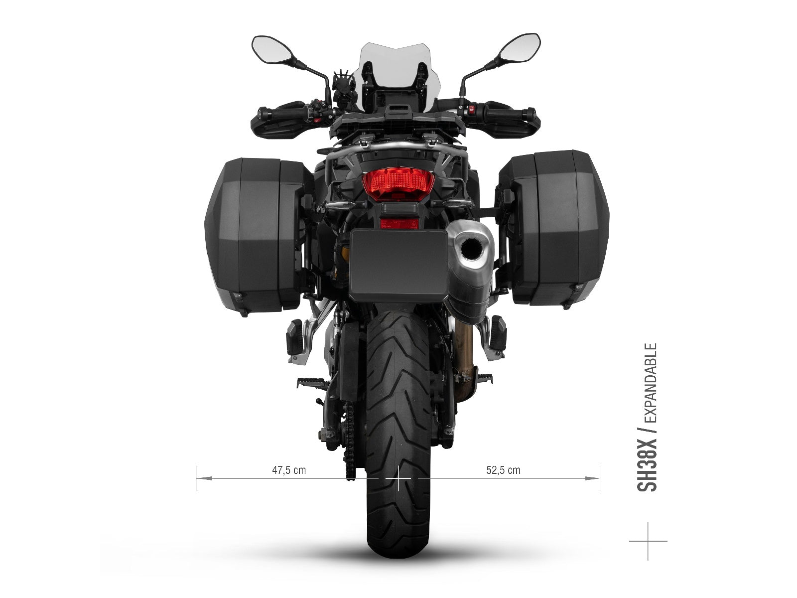 SHAD Motorcycle 3P Pannier Fitting Kit for BMW F850 GS Adventure (2019-2024)