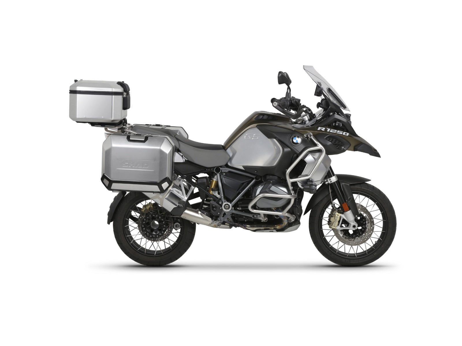 SHAD Motorcycle 4P Pannier Fitting Kit for BMW R1250 GS Adventure (2019-2025)