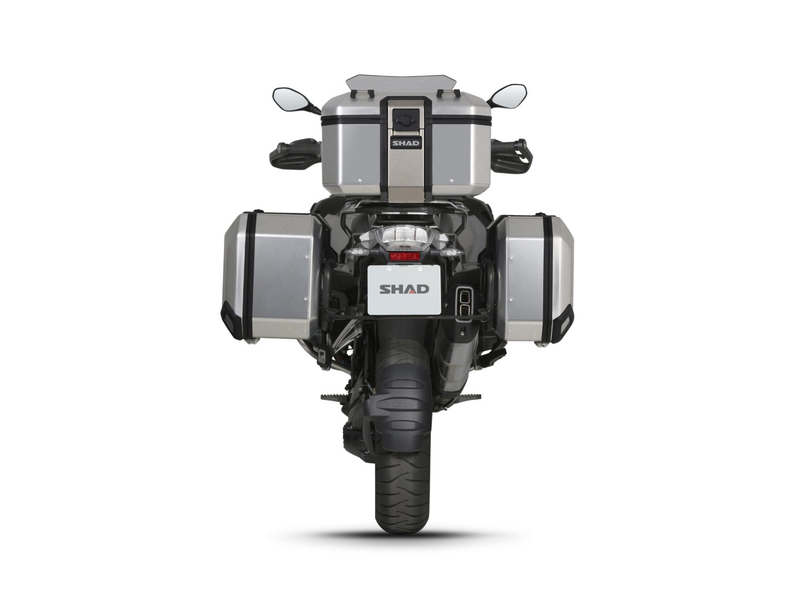 SHAD Motorcycle 4P Pannier Fitting Kit for BMW R1200 GS Adventure (2013-2018)