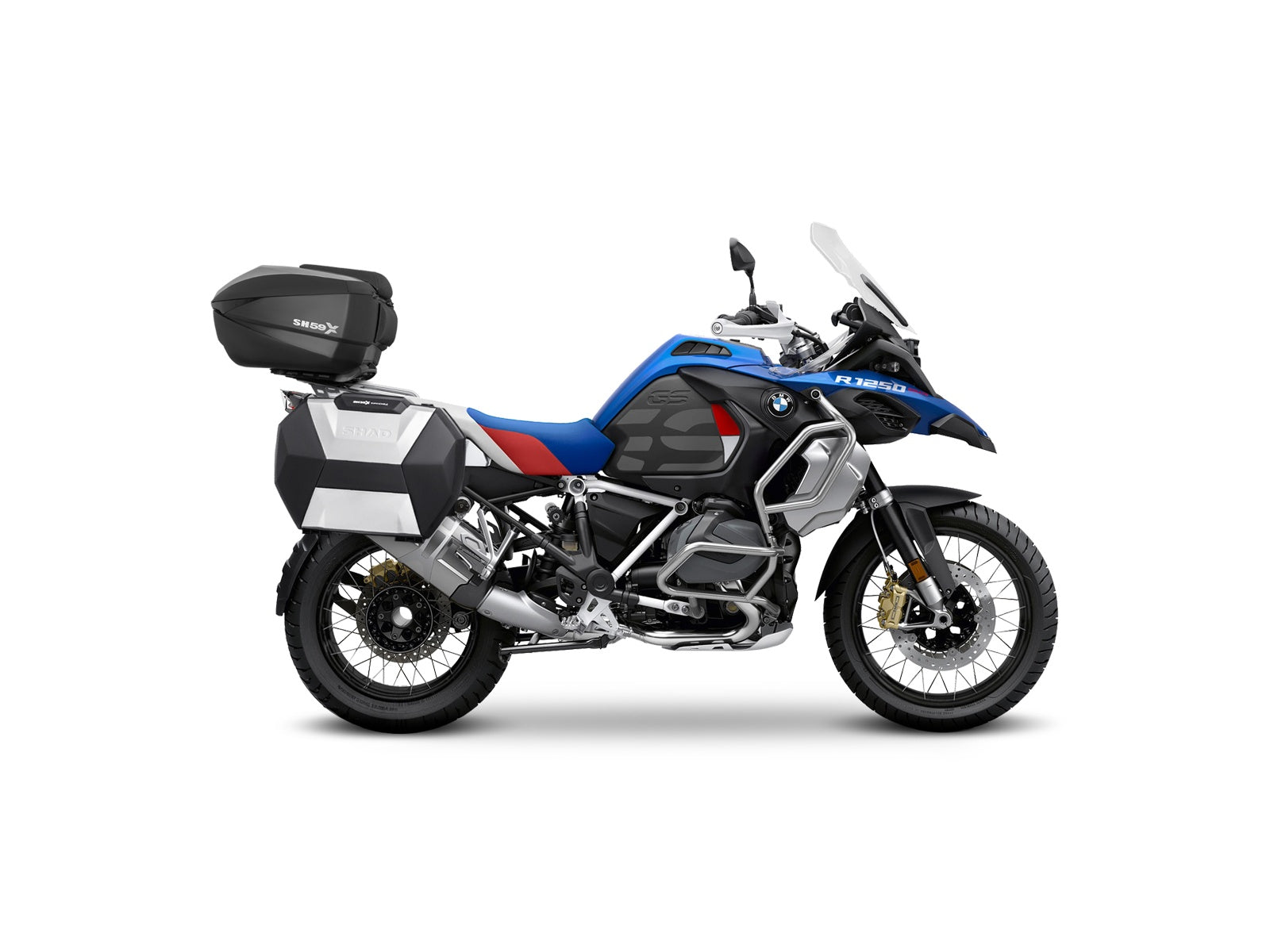 SHAD Motorcycle 3P Pannier Fitting Kit for BMW R1250 GS (2019-2025)