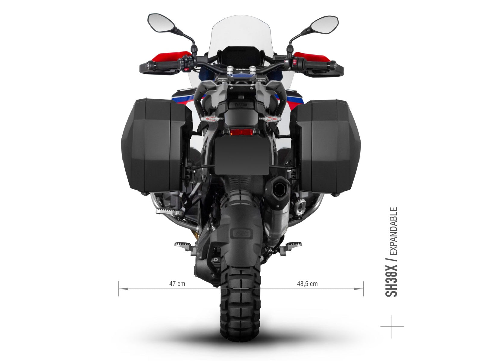SHAD Motorcycle 3P Pannier Fitting Kit for BMW R1300 GS Adventure (2025-2025)