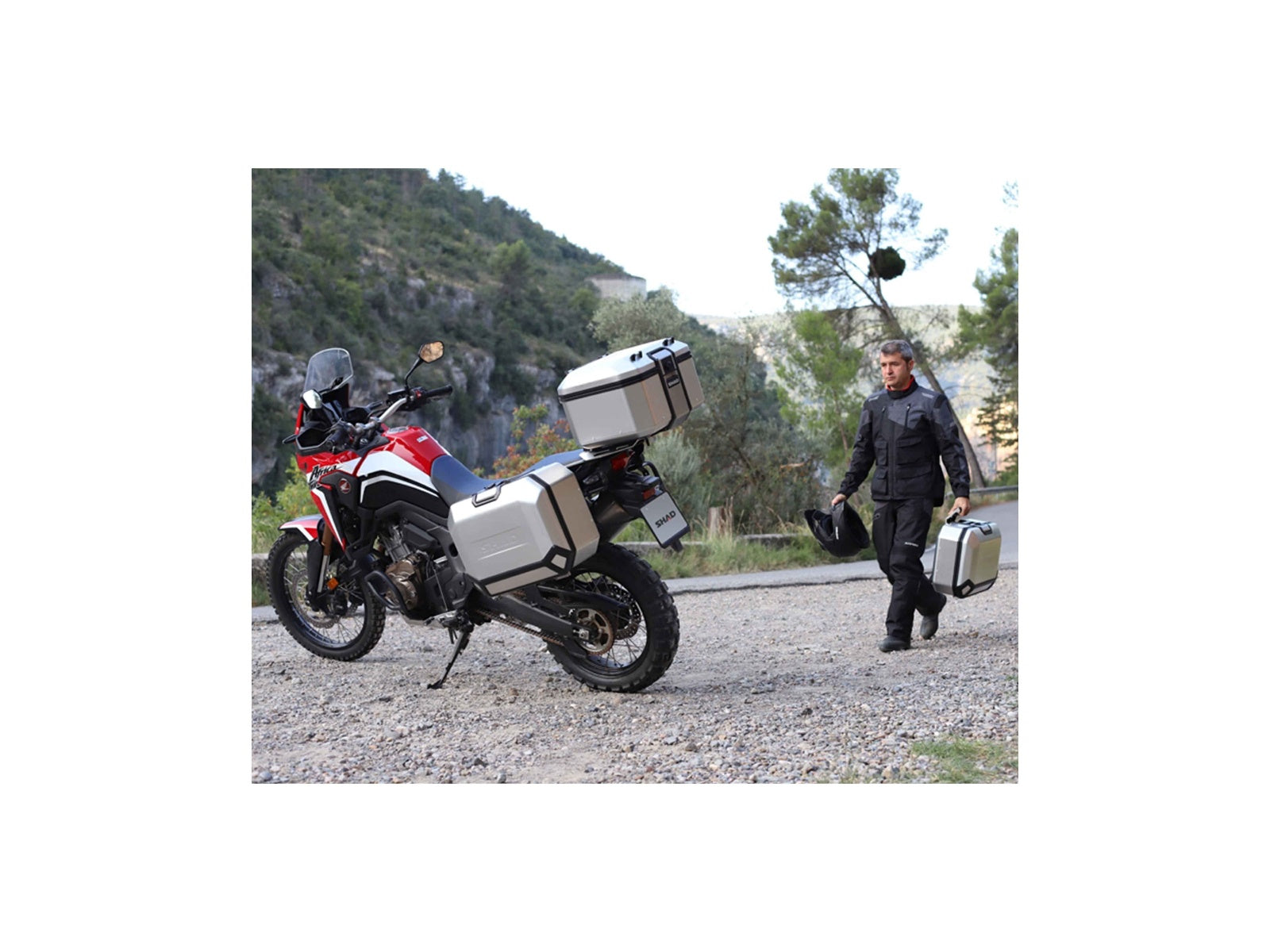 SHAD Motorcycle Top Box & Pannier Expandable Inner Bag - Terra