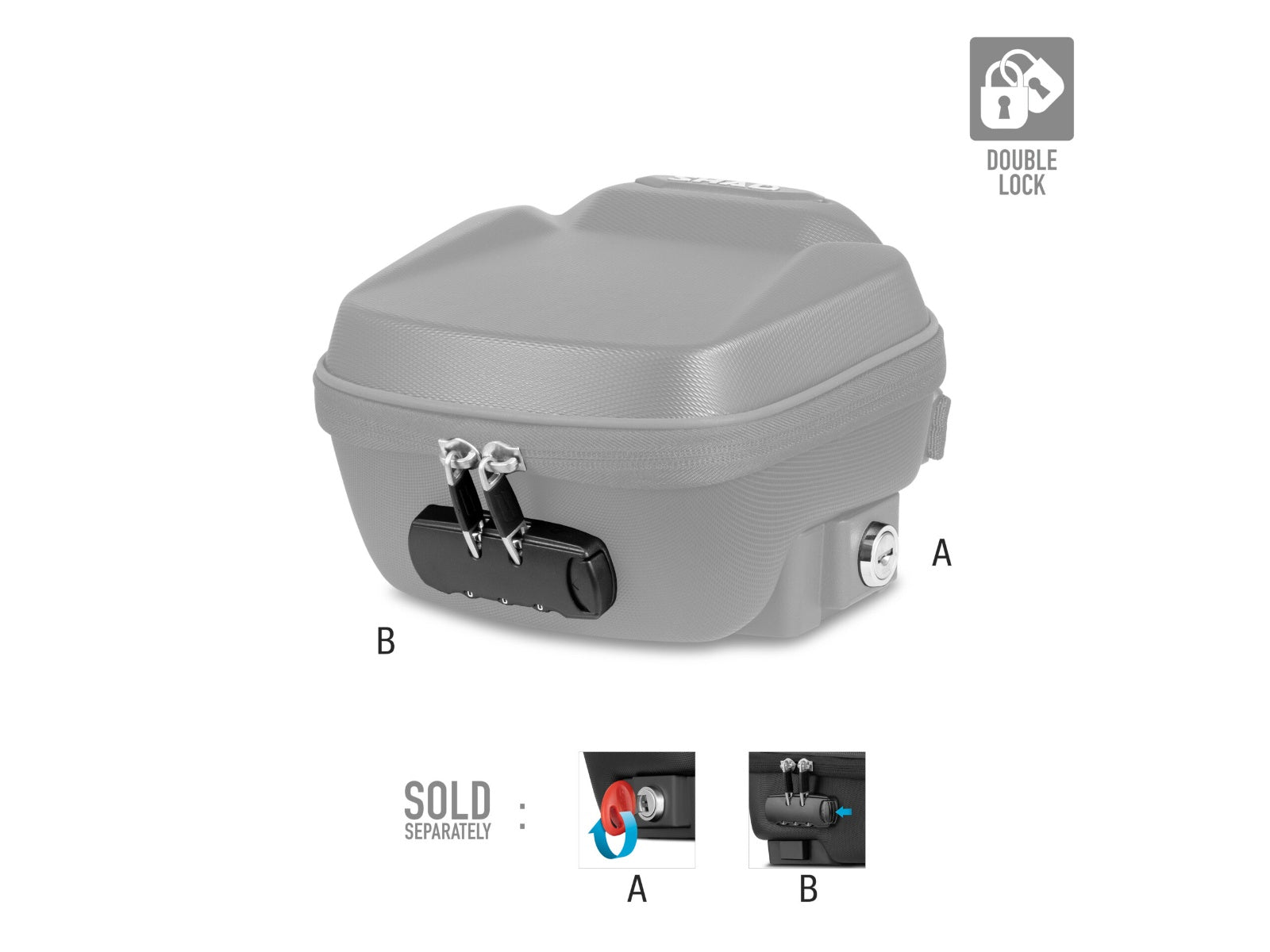 SHAD Motorcycle Click System Tank Bag E03C