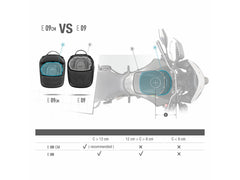 SHAD Motorcycle Click System Tank Bag E09CM