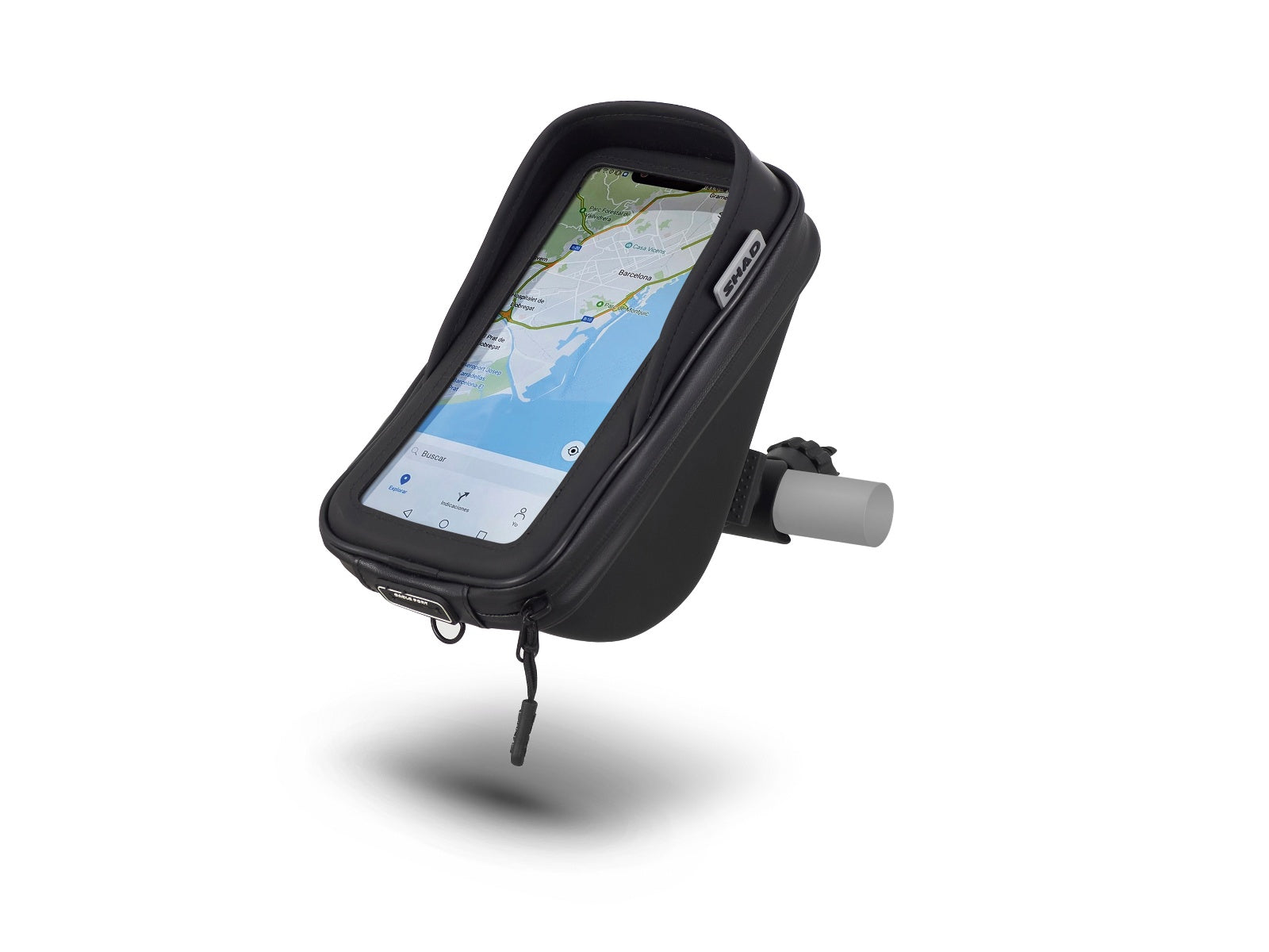 SHAD Motorcycle 180 x90mm Phone Holder With Storage (Handlebar)