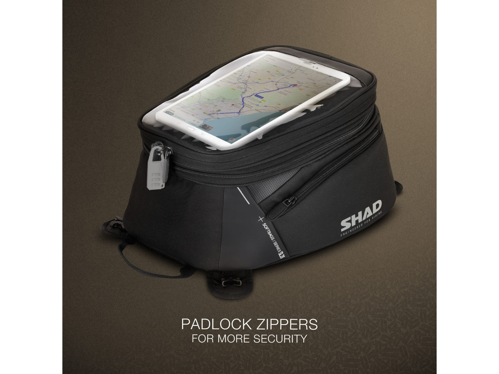 SHAD Motorcycle Magnetic Tank Bag (Medium)
