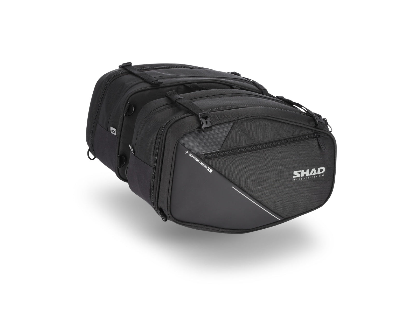 SHAD Motorcycle SL58 Saddle Bags - Large