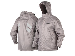 SHAD Motorcycle 100% Waterproof Silver Rain Jacket - XXX Large