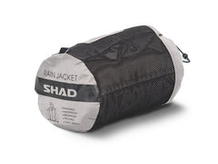 SHAD Motorcycle 100% Waterproof Silver Rain Jacket - X Large