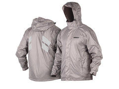 SHAD Motorcycle 100% Waterproof Silver Rain Jacket - XX Large