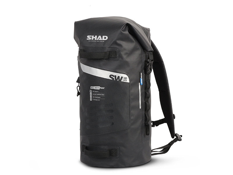 SHAD Motorcycle 100% Waterproof SW38 Tail Bag / Backpack