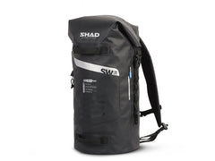 SHAD Motorcycle 100% Waterproof SW38 Tail Bag / Backpack