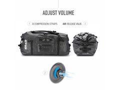 SHAD Motorcycle 100% Waterproof SW80 Tail Bag / Backpack