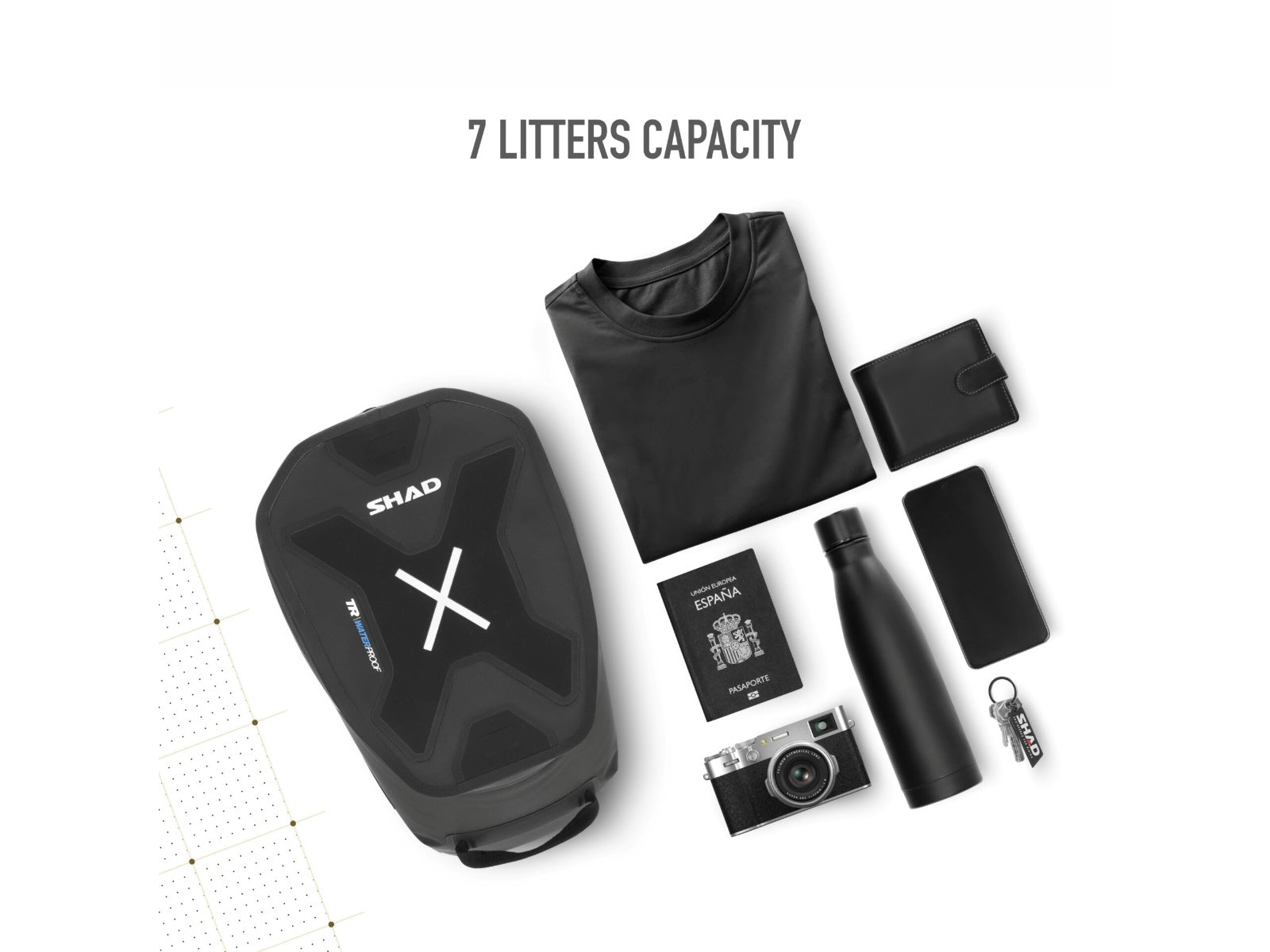 SHAD Motorcycle Click System Tank Bag TR10CL