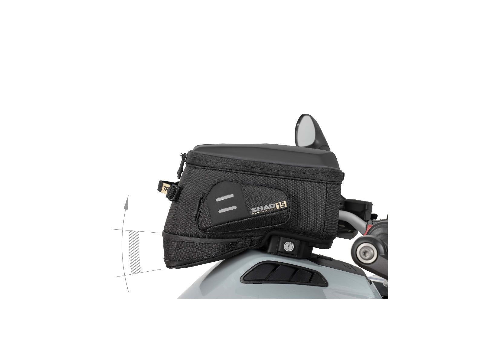 SHAD Motorcycle Click System Tank Bag Terra TR15CL