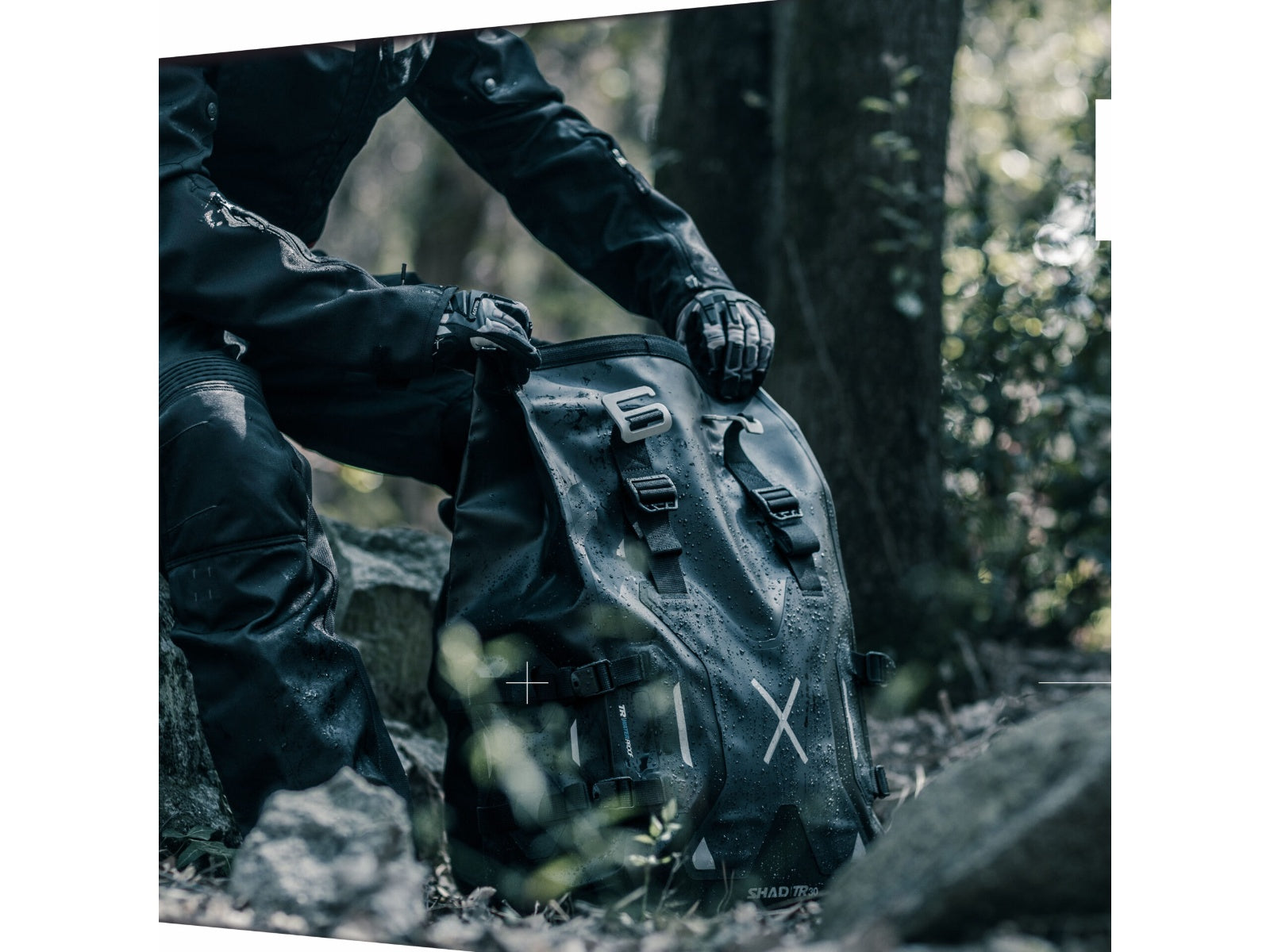 SHAD Motorcycle TR30 Soft Adventure Waterproof Panniers