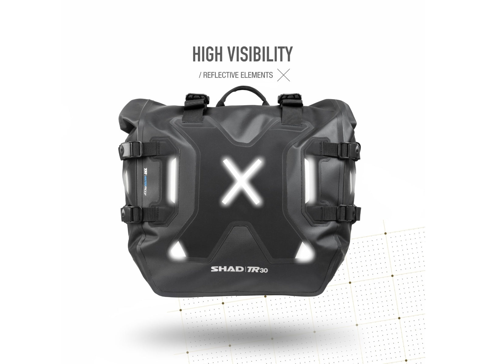 SHAD Motorcycle TR30 Waterproof Panniers
