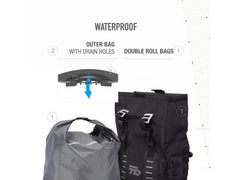 SHAD Motorcycle TR40 Soft Adventure Panniers