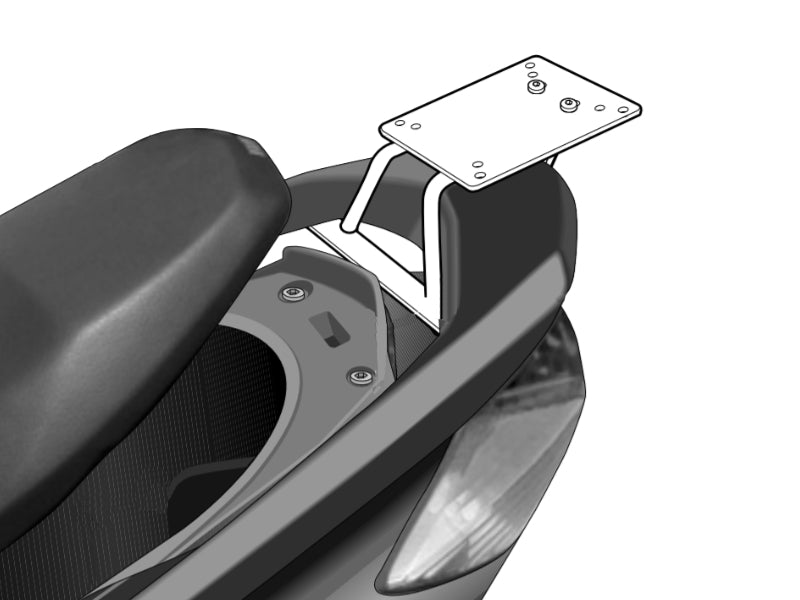 SHAD Motorcycle Top Box Fitting Kit for Yamaha Cygnus X 125 (2007-2016)