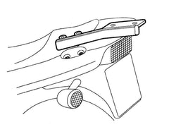 SHAD Motorcycle Top Box Fitting Kit for Yamaha Fazer 600 (1998-2000)