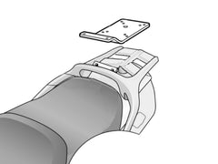 SHAD Motorcycle Top Box Fitting Kit for Yamaha FJR 1300 (2001-2005)