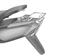 SHAD Motorcycle Top Box Fitting Kit for Yamaha Jog II (2002-2019)