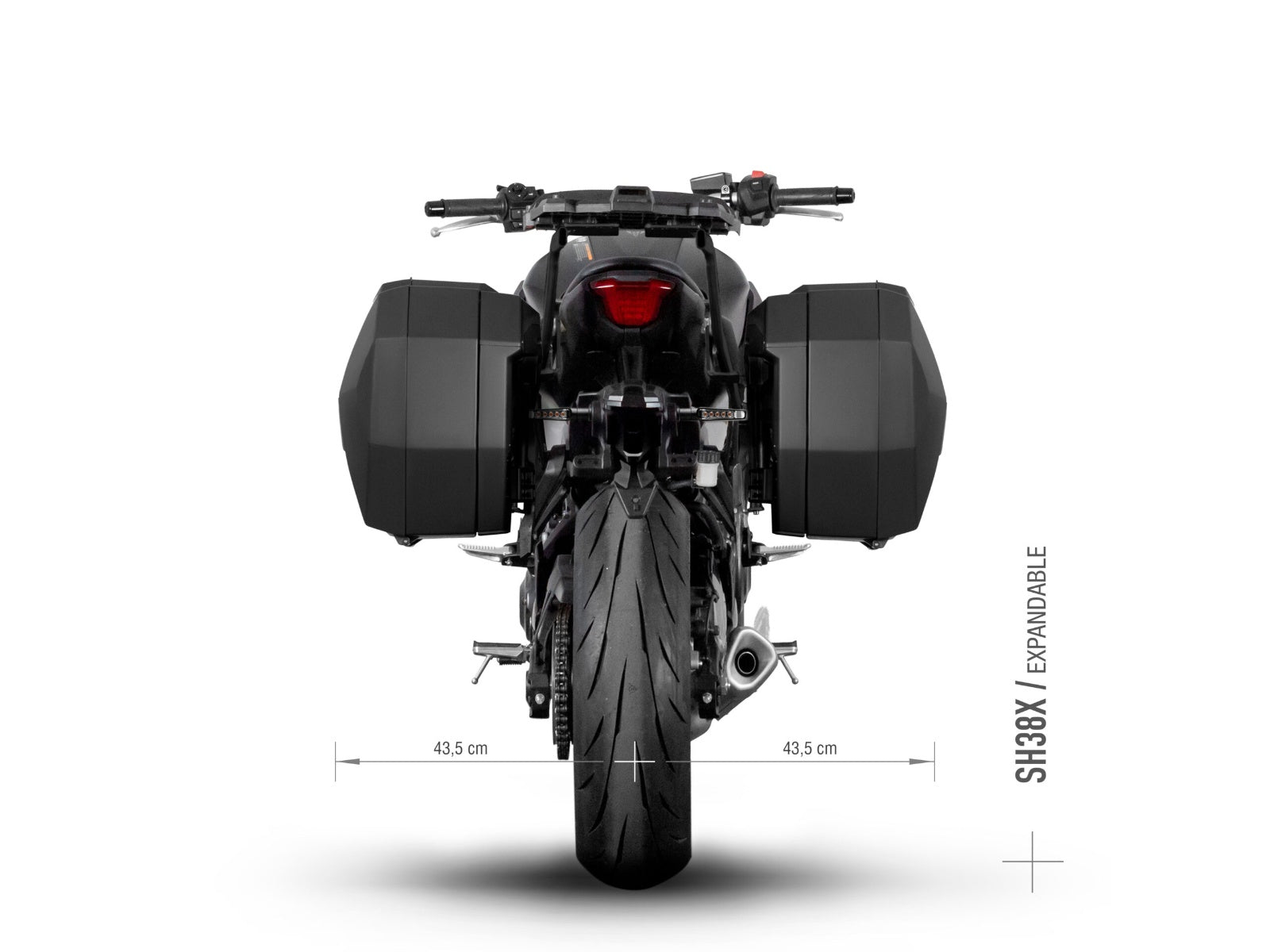 SHAD Motorcycle 3P Pannier Fitting Kit for Yamaha MT-07 (2025-2026)