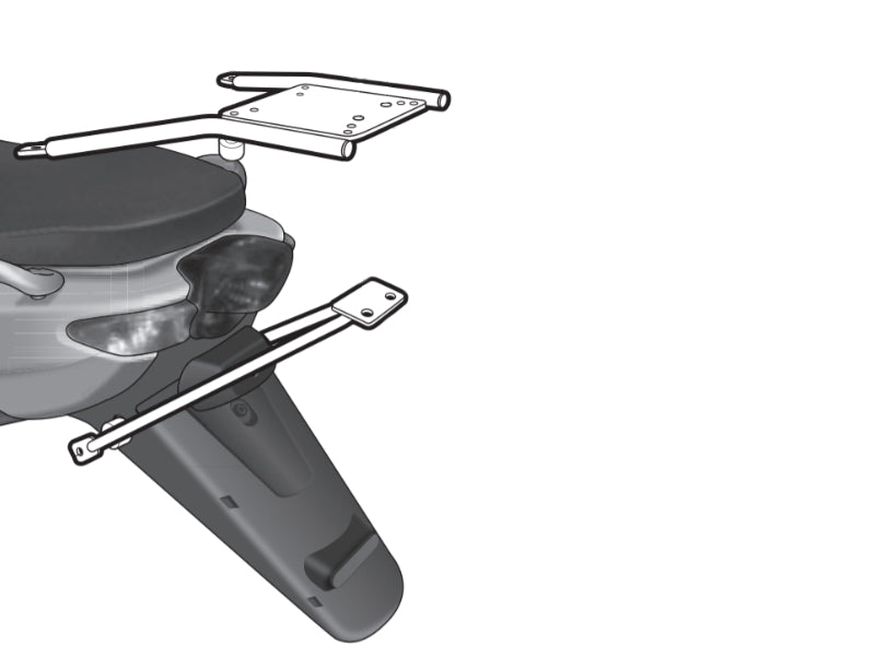 SHAD Motorcycle Top Box Fitting Kit for Yamaha Neos 125 (2008-2024)