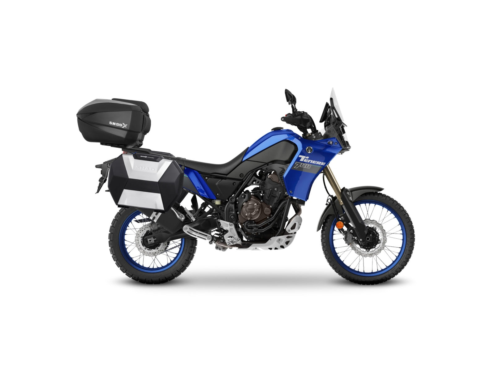 SHAD Motorcycle 4P Pannier Fitting Kit for Yamaha Tenere 700 (2019-2025)