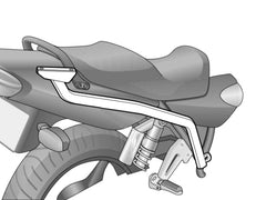 SHAD Motorcycle Top Box Fitting Kit for Yamaha XJR 1300 (1998-2006)