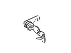 SHAD ATV80 Replacement Lock And Key
