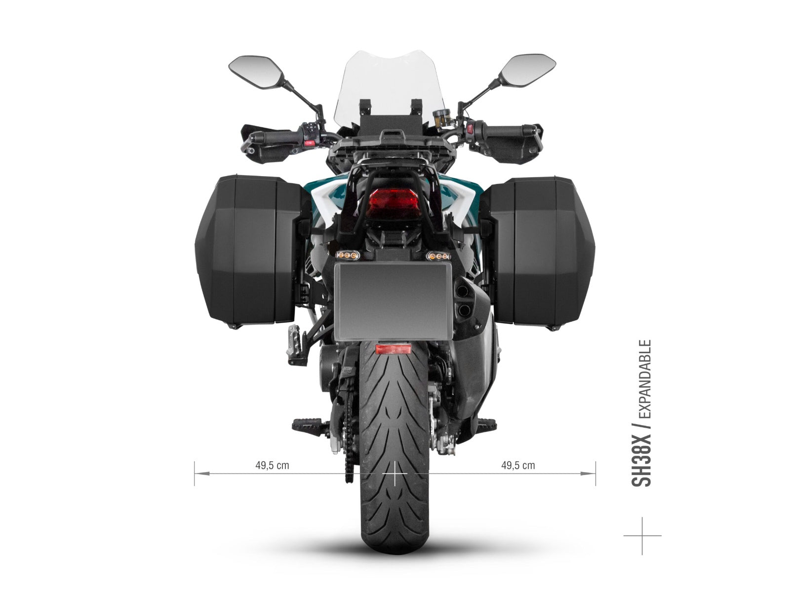 SHAD 3P Pannier Fitting Kit for Benelli TRK 902 Stradale (26) B0TR96IF